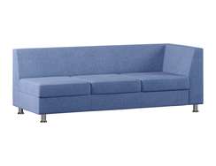 Секция с подлокотником трехметная левая Marcus MC-1P.03(L) ткань Romeo 11