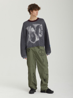 Мужской Свитер Two Tone Rib Knit