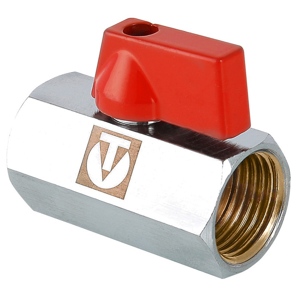 Кран шаровый "MINI" ВВ внутренняя резьба 1/2" (Valtec VT.330) уп 25 шт
