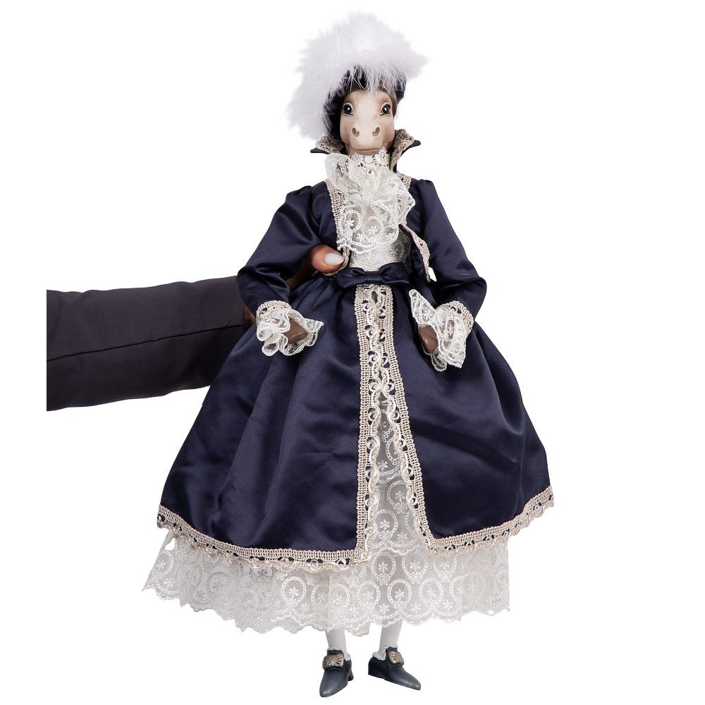 Кукла интерьерная коллекционная Лошадь Каролина