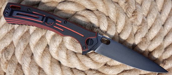 Нож НОКС Майор сталь VG10 Black (328-737406) - юбилейный "80 лет Победы!"