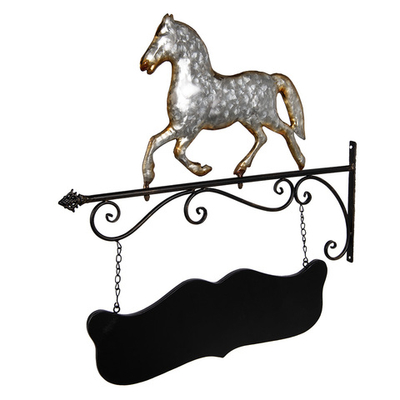 Декор подвесной "Лошадь" 66x3x67см