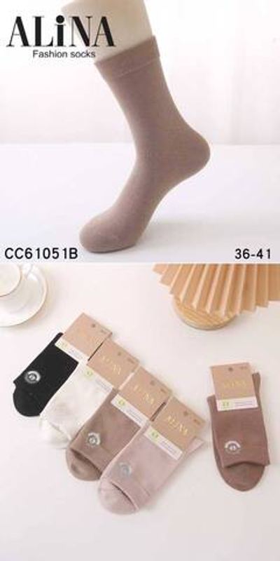 Носки женские из бамбука - набор 10 пар