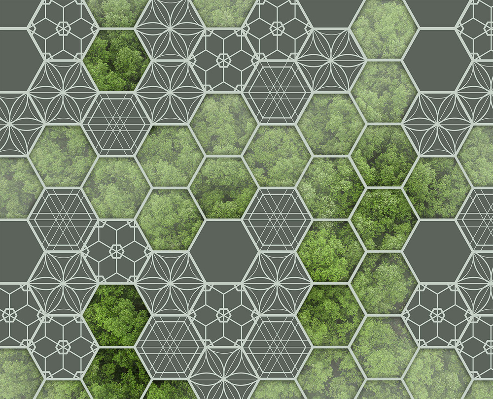 Дизайнерские обои Wall Street GreenDay