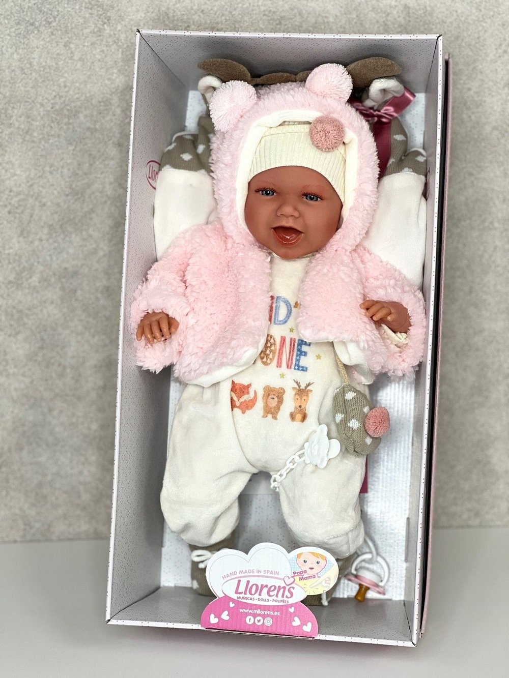 Кукла Llorens мягконабивная 42см Mimi (74028)