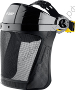 ЗУБР СЕКТОР-С экран из мелкоячеистой сетки 190х339мм, с храповиком, защитный лицевой щиток, Профессионал (110851)