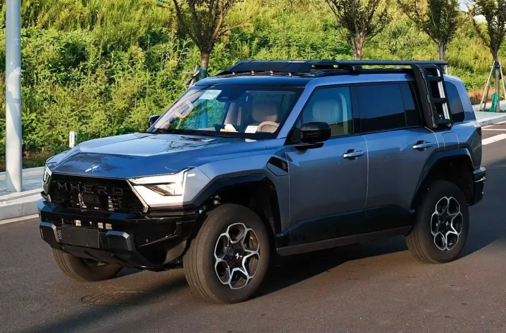 Платформа на крышу с лестницей и ящиком для DongFeng Mengshi M-Hero 917 2023+ М-Хиро багажник