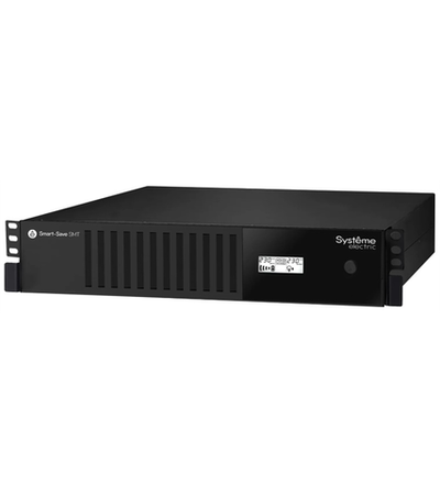 Systeme Electric Smart-Save SMT, 1000VA/720W, RM 2U, Line-Interactive, LCD, Out: 230V 6xC13, SNMP Intelligent Slot, USB, RS-232