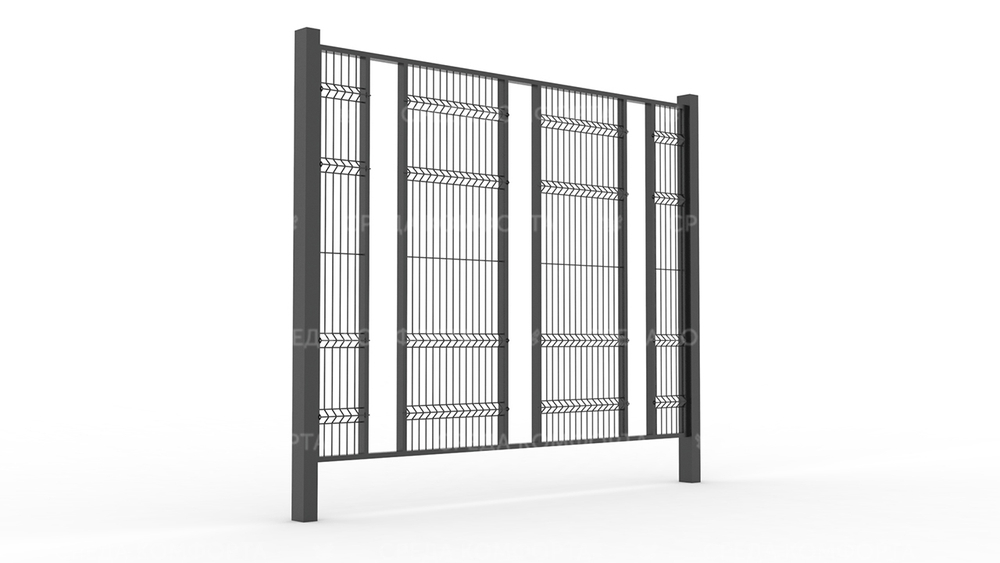 Забор 3Д ZBR0072