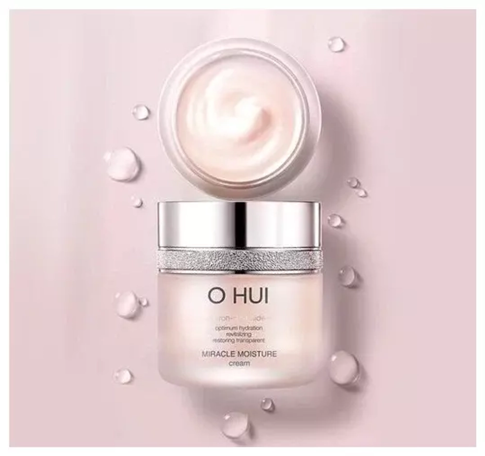 O HUI  Антивозрастной увлажняющий восстанавливающий набор Miracle Moisture Optimum Hydration