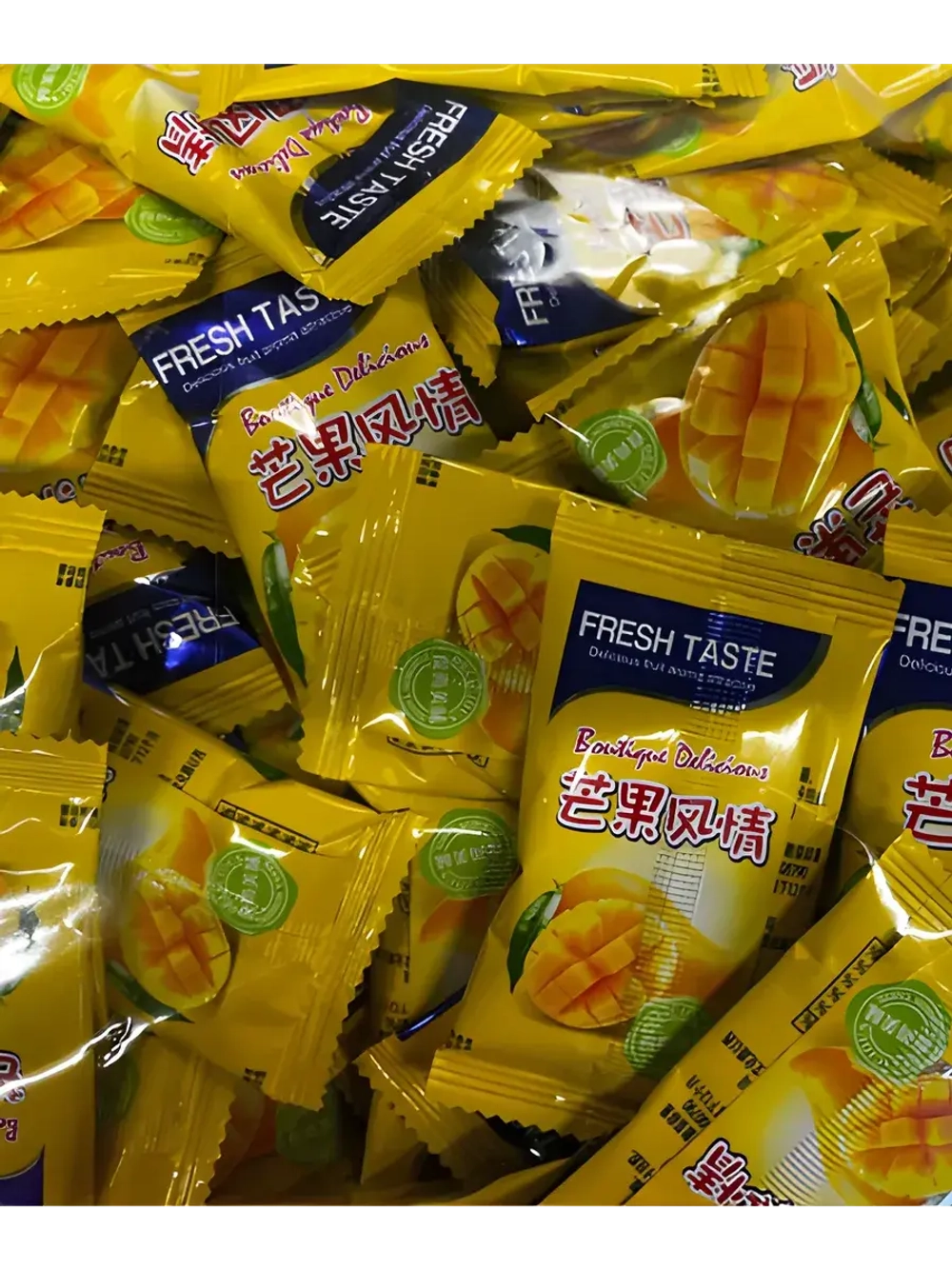 Жевательный мармелад со вкусом Манго 1 кг