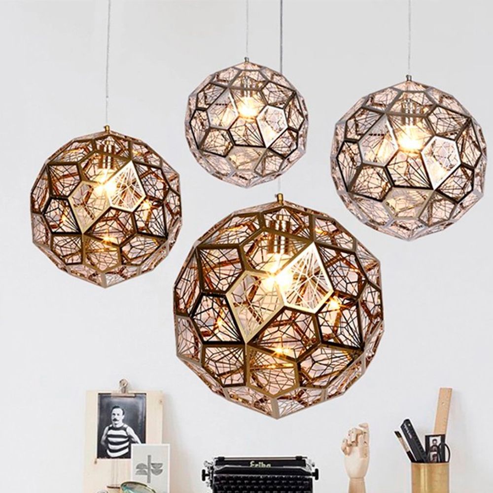 Люстра Etch Web Gold By Imperiumloft