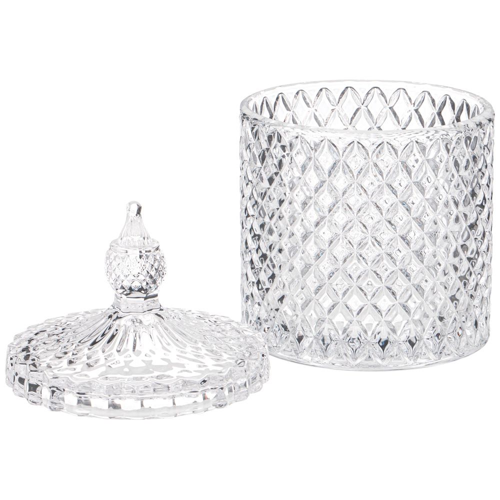 ЕМКОСТЬ ДЛЯ ХРАНЕНИЯ "DIAMANT" 10,5*10,5*17СМ