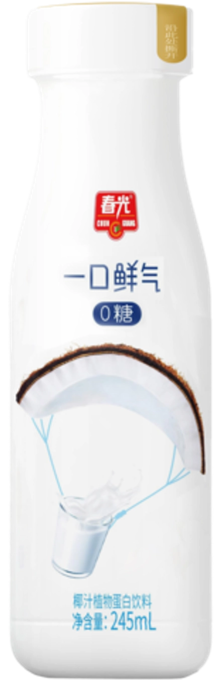 Кокосовое молоко Tau-Tau без сахара в бутылке, 245 мл