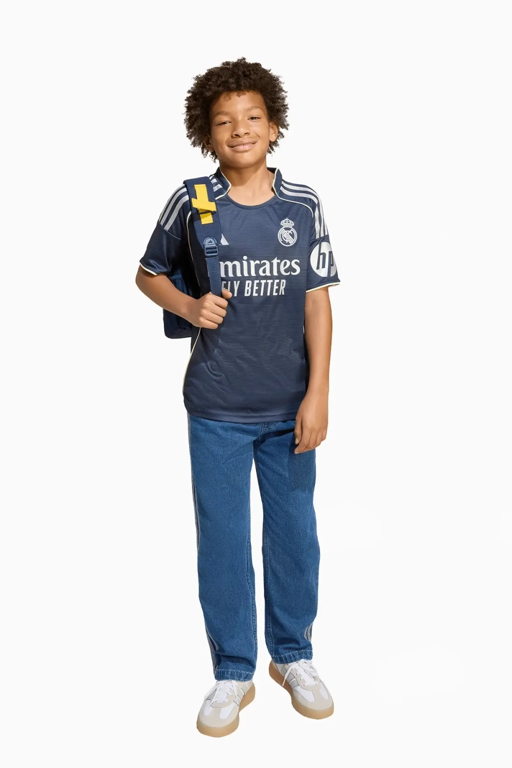 Футболка adidas Real Madrid 25/26 Away Junior - темно-синий