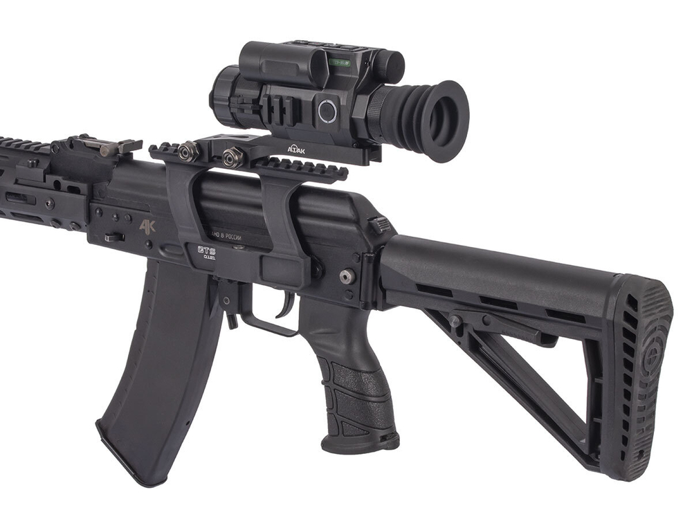 Тепловизионный прицел ATAK ET23-35LRF, x3.7/7.4/14.8/29.6, 384x288, лазерный дальномер + баллистический калькулятор, D=35мм