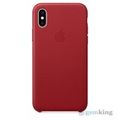 Leather Case iPhone XS Max Product Red (Красный)