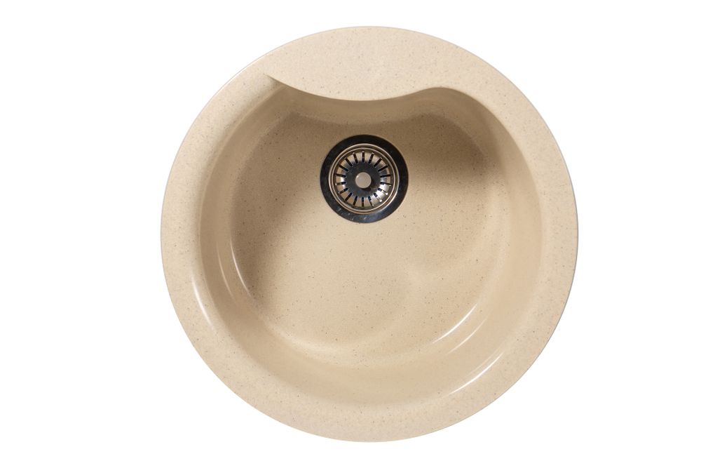 Мойка каменная S-2 глянец (Sim Gran), Лён