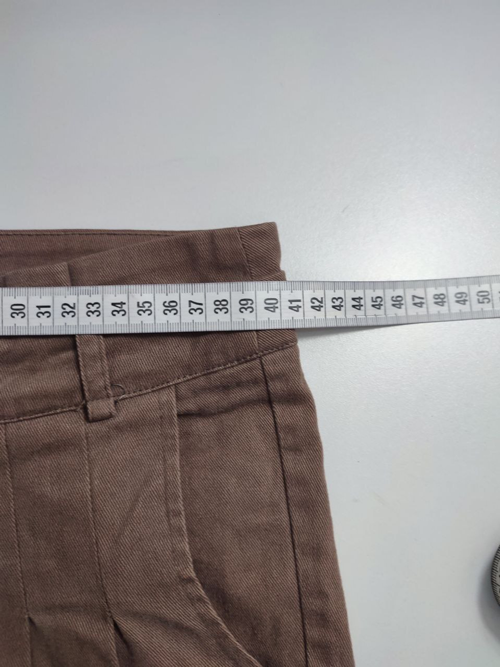 Брюки Zara из хлопка 46 размер