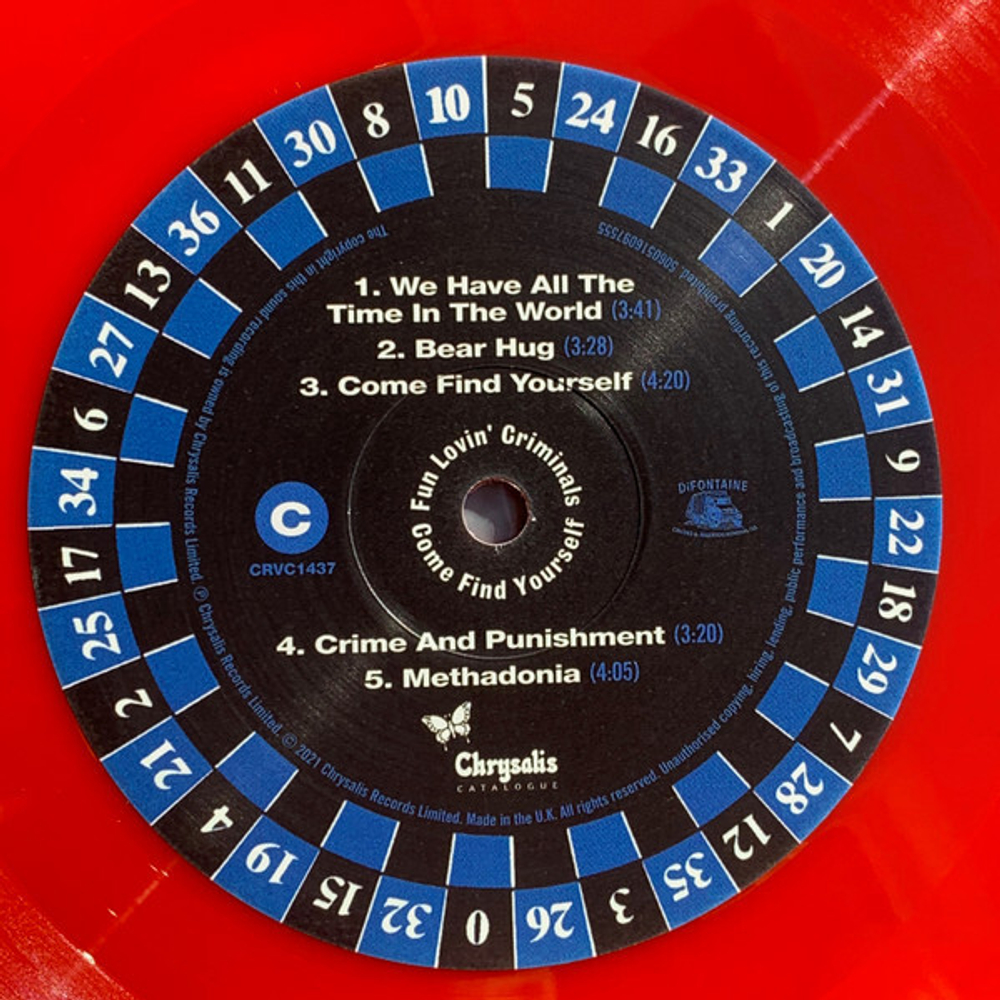 Fun Lovin' Criminals / Come Find Yourself (25th Anniversary Edition) (Coloured Vinyl)(2LP)