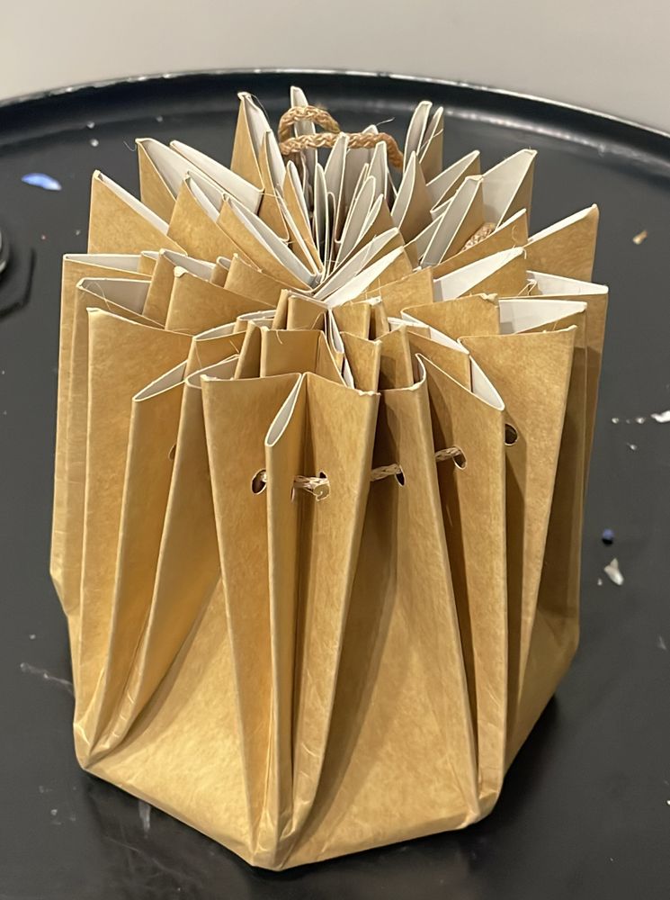 Аква ваза картон