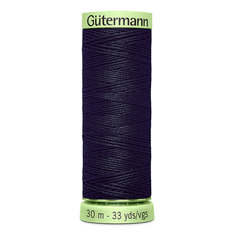 Нить Top Stitch 30/30 м для декоративной отстрочки, Gutermann, 665 сине-черный