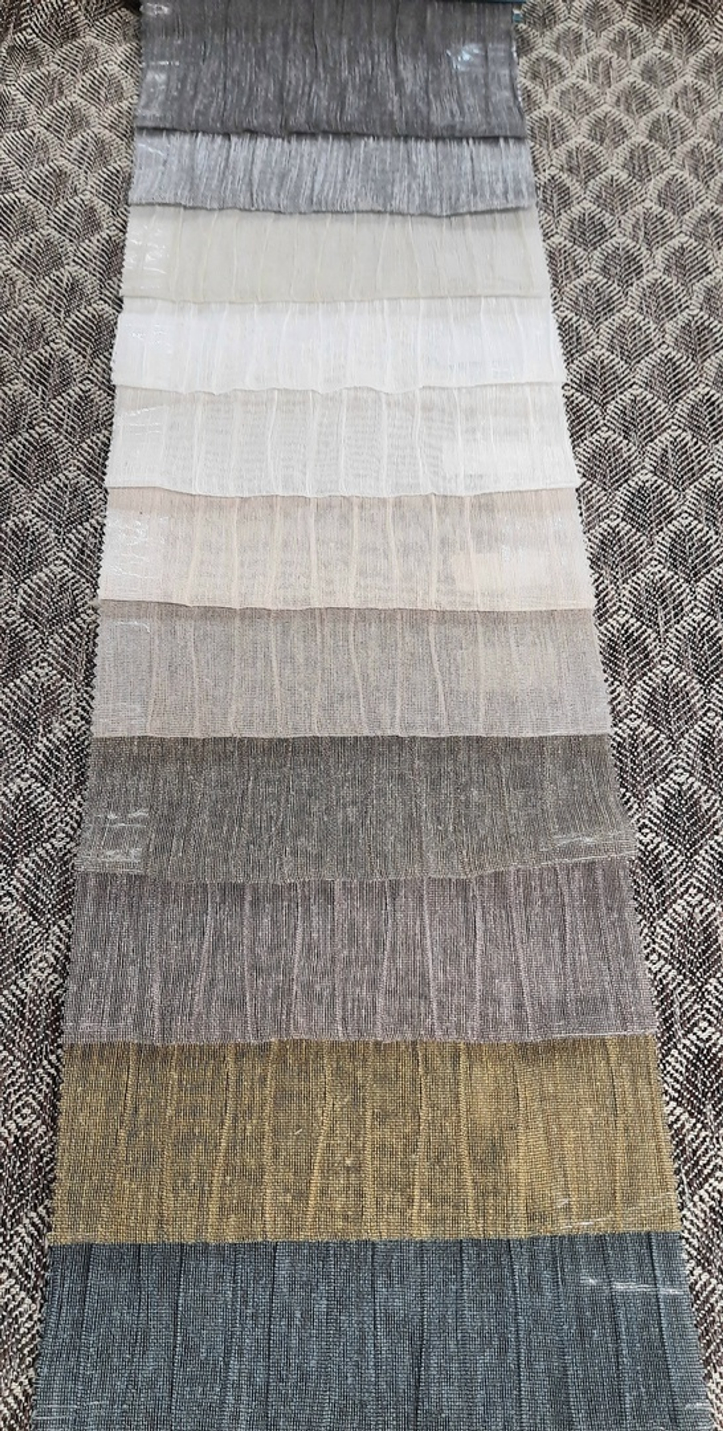 Тюль волновое плиссе с натуральной фактурой🤩