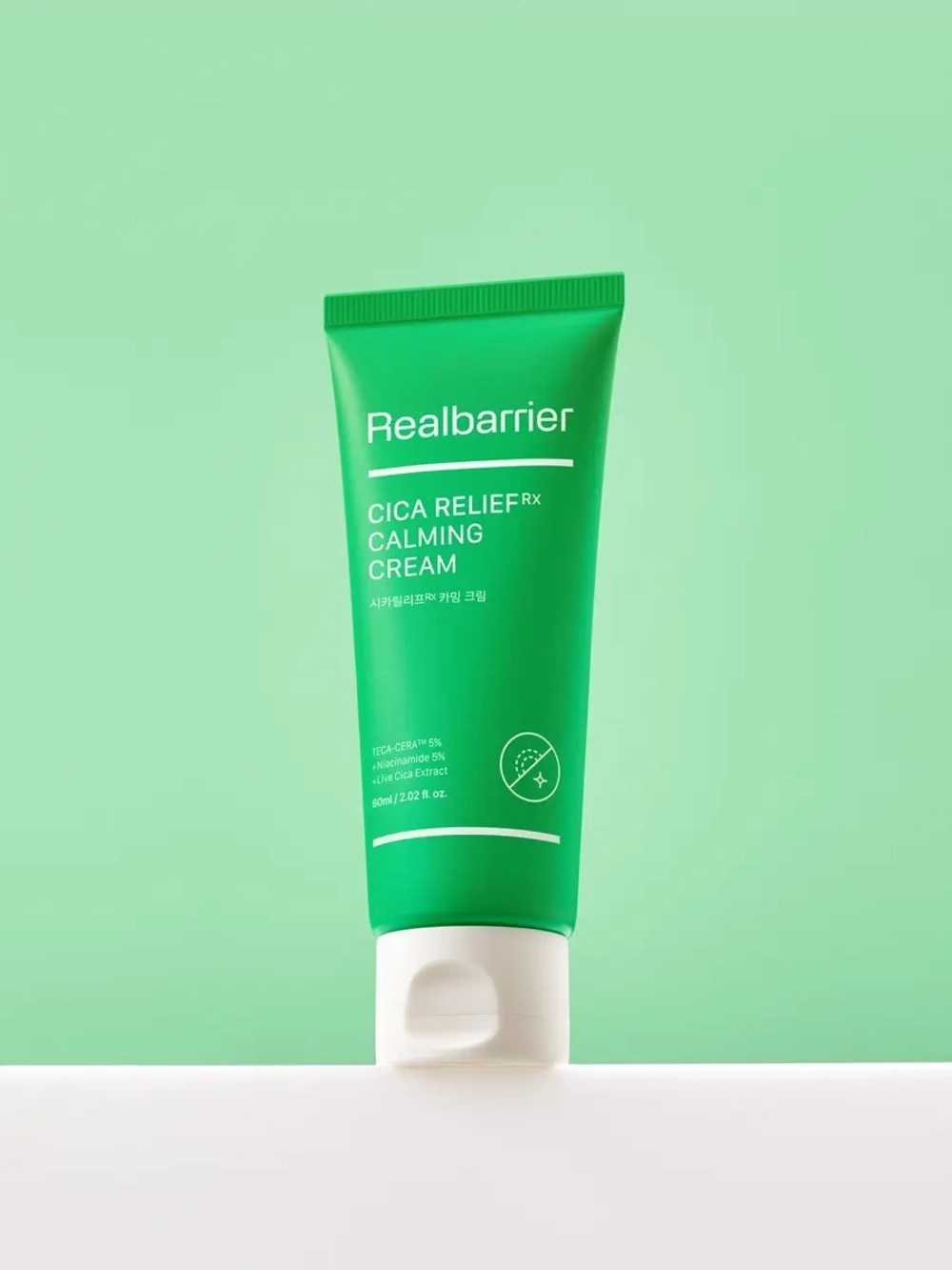 Real Barrier Успокаивающий крем с экстрактом центеллы и 5% ниацинамида Cicarelief Rx Calming Cream 60 мл