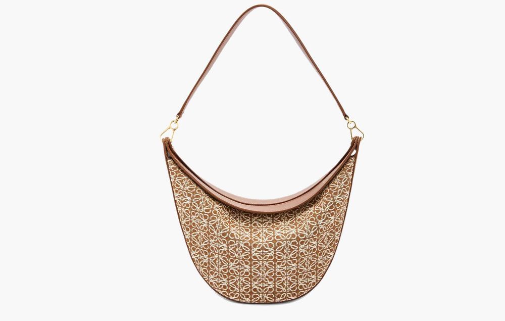 Сумка Loewe Luna Anagram Bag Tan/Pecan
