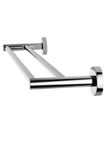 Полотенцедержатель двойной WONZON & WOGHAND EASY, Хром (WW-8111)