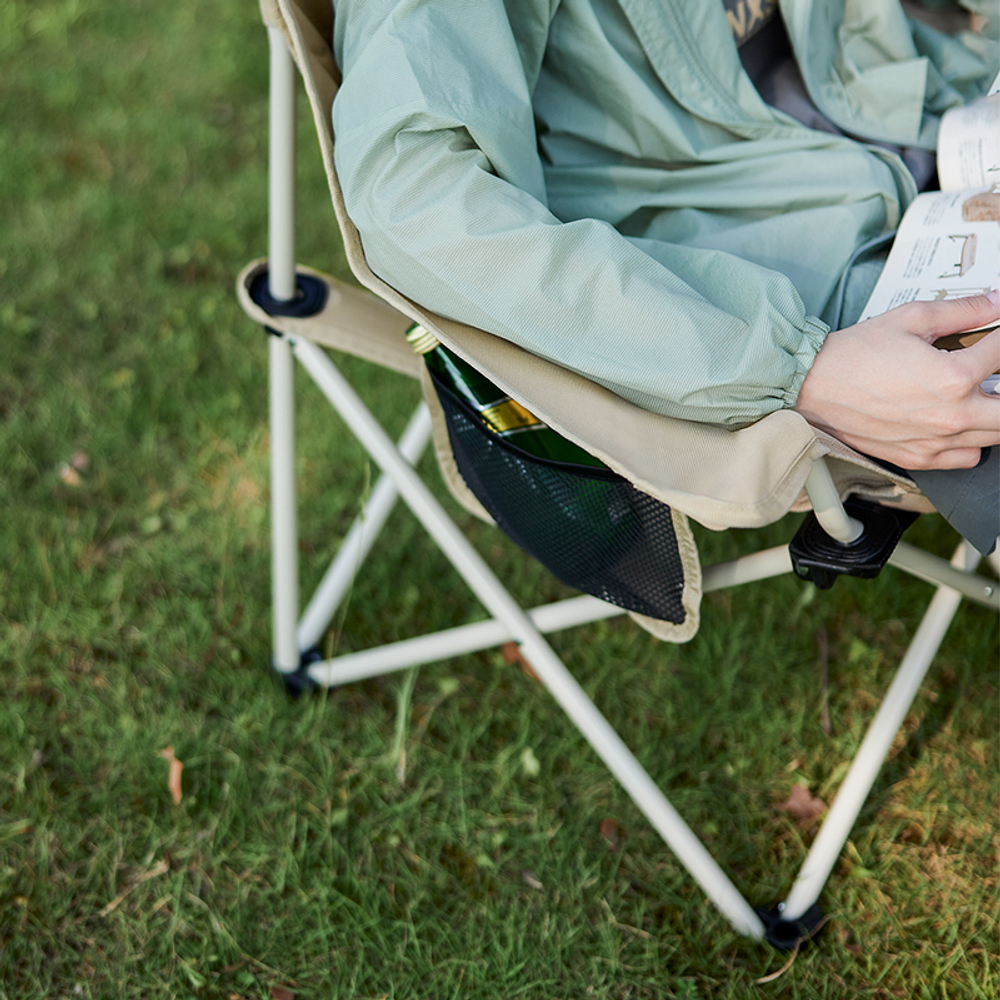 Кресло туристическое Naturehike Stellaluna T01 складное, 80х53х66 см, до 110 кг, бежевое, артикул CNH23JU13002-RSC