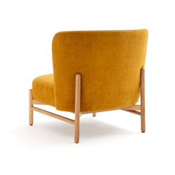 Дизайнерское кресло SIMON mustard