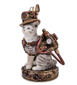 Veronese WS-1242/ 3 Статуэтка в стиле Стимпанк «Мистер Кот»
