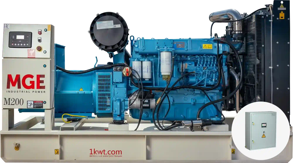 Дизельный генератор MGEp200BN с АВР
