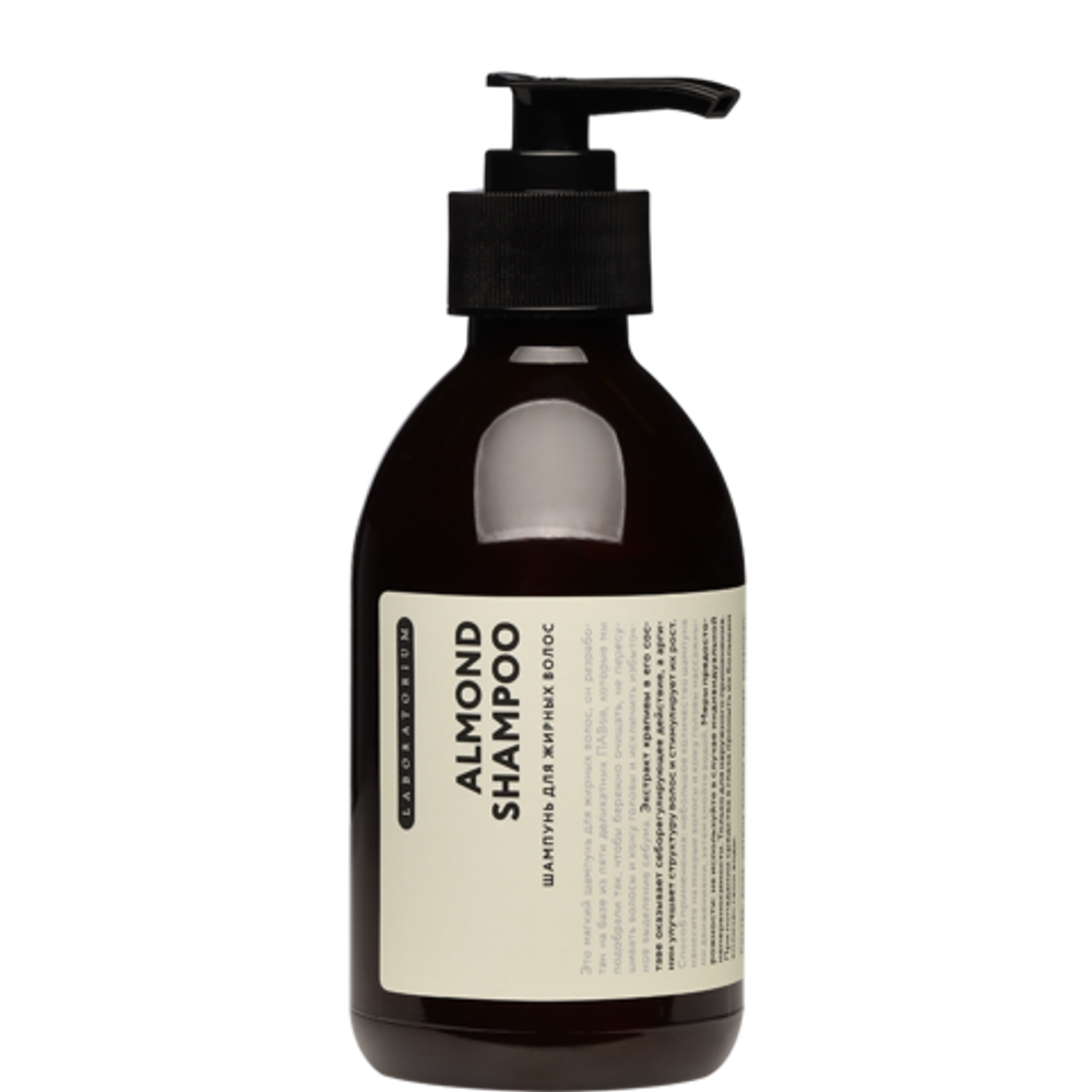 Шампунь для жирных волос Аlmond Shampoo, 250 мл, Laboratorium