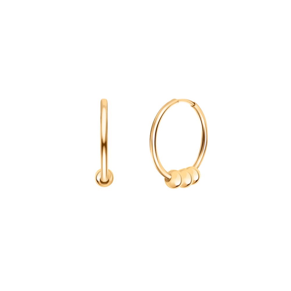 Серьги из золота 585 пробы