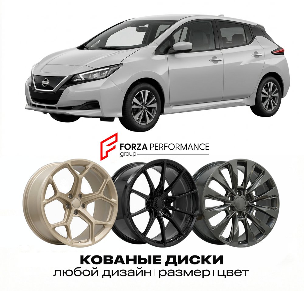 КОВАНЫЕ ДИСКИ для Nissan Leaf II Рестайлинг 2021-2026 Ниссан