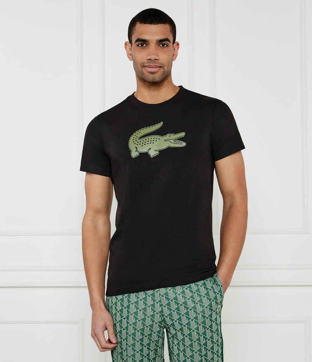 Футболка Lacoste - черный(TH2042)