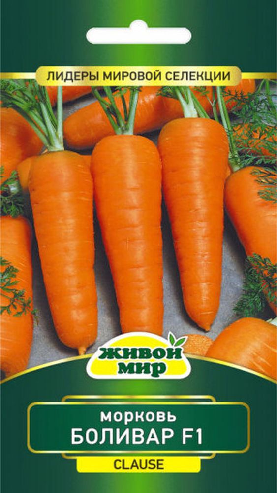 Морковь &quot;Бoливap F1&quot; 100шт, Франция.