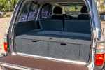 Органайзер в багажник для Toyota Land Cruiser 80 (2 выдвижных ящика+спальник)