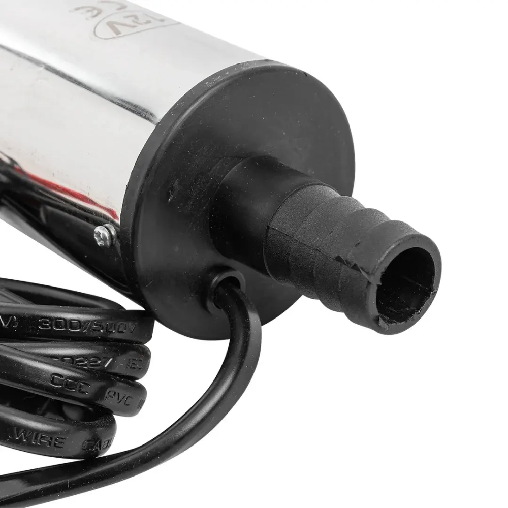 Насос для перекачки топлива (12V, 60W, 30л/мин, ?51мм, ? выходного отв. 19мм) Baum Auto BM-ST33-12