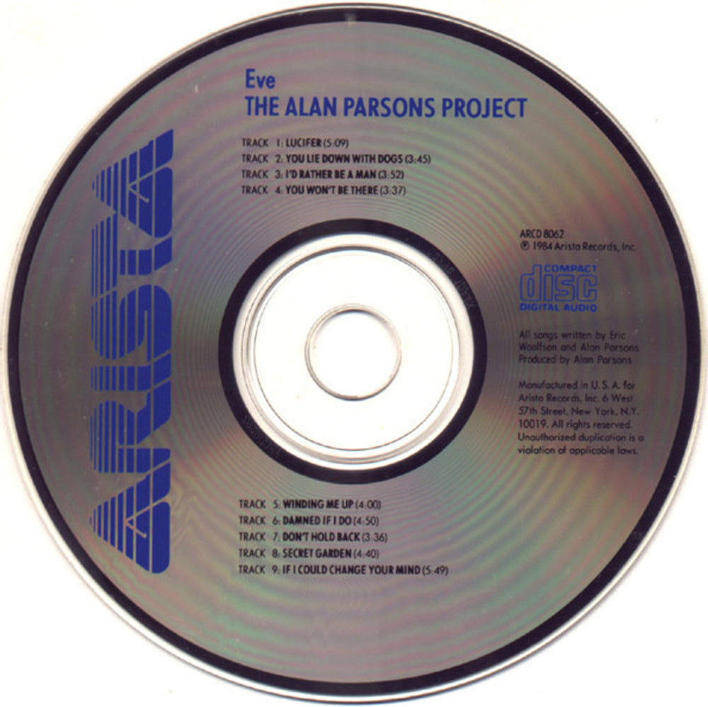 The Alan Parsons Project / Eve (CD)