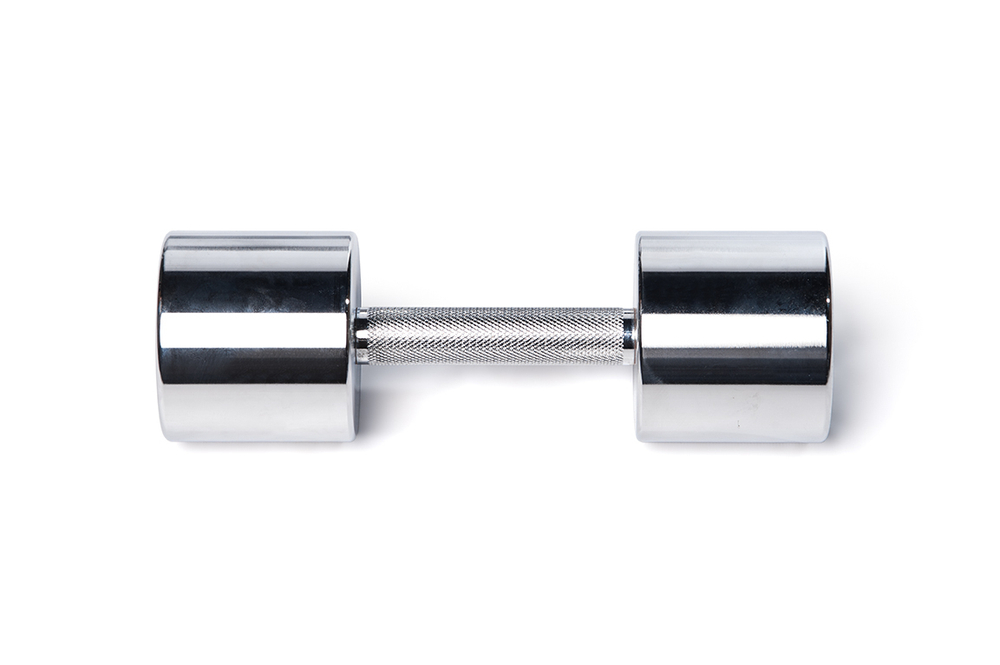 Гантель хромированная, 9 кг