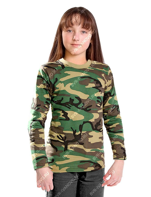 Толстовка детская (футер 2-х нитка с начёсом, зеленый КМФ)