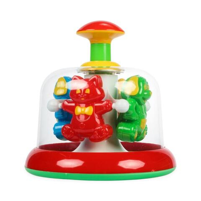 Юла-карусель "Домашние любимцы" в пакет 17х17х35см. (Стеллар)