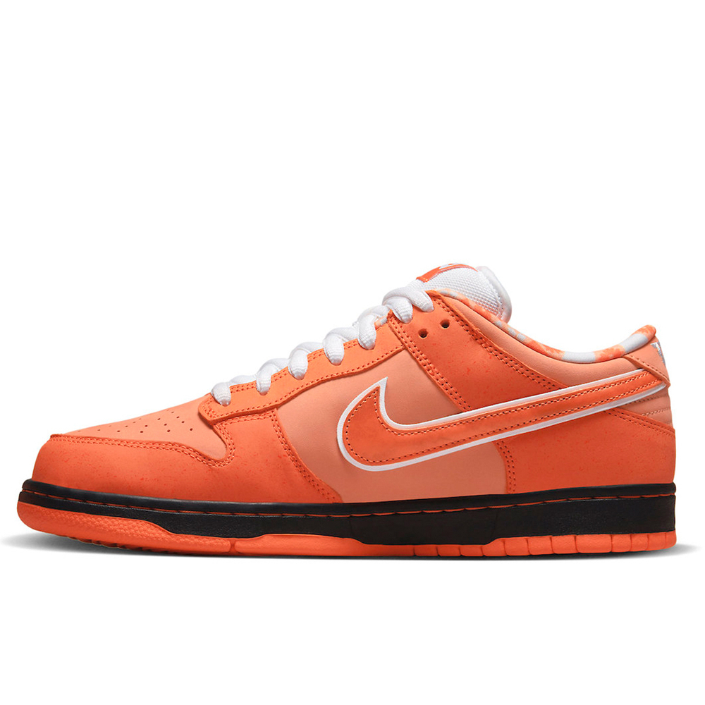 Nike dunk low orange box top