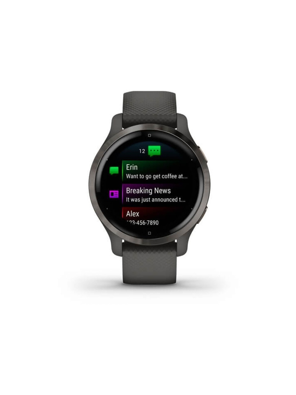 Garmin Venu 2s серые мультиспортивные часы с GPS, NFC, AMOLED (010-02429-10)