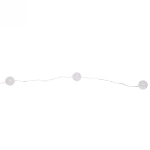 Гирлянда для дома ЗАНАВЕС «Жемчужина» ш3* в1 м 100 ламп LED, прозр. пров, 8 реж,IP-40, Белый (возможность соединения)