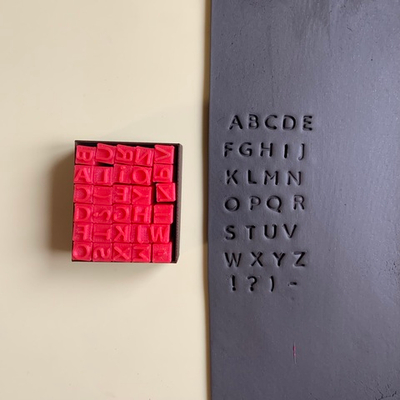 Алфавит №2 ENG 0,7 см.