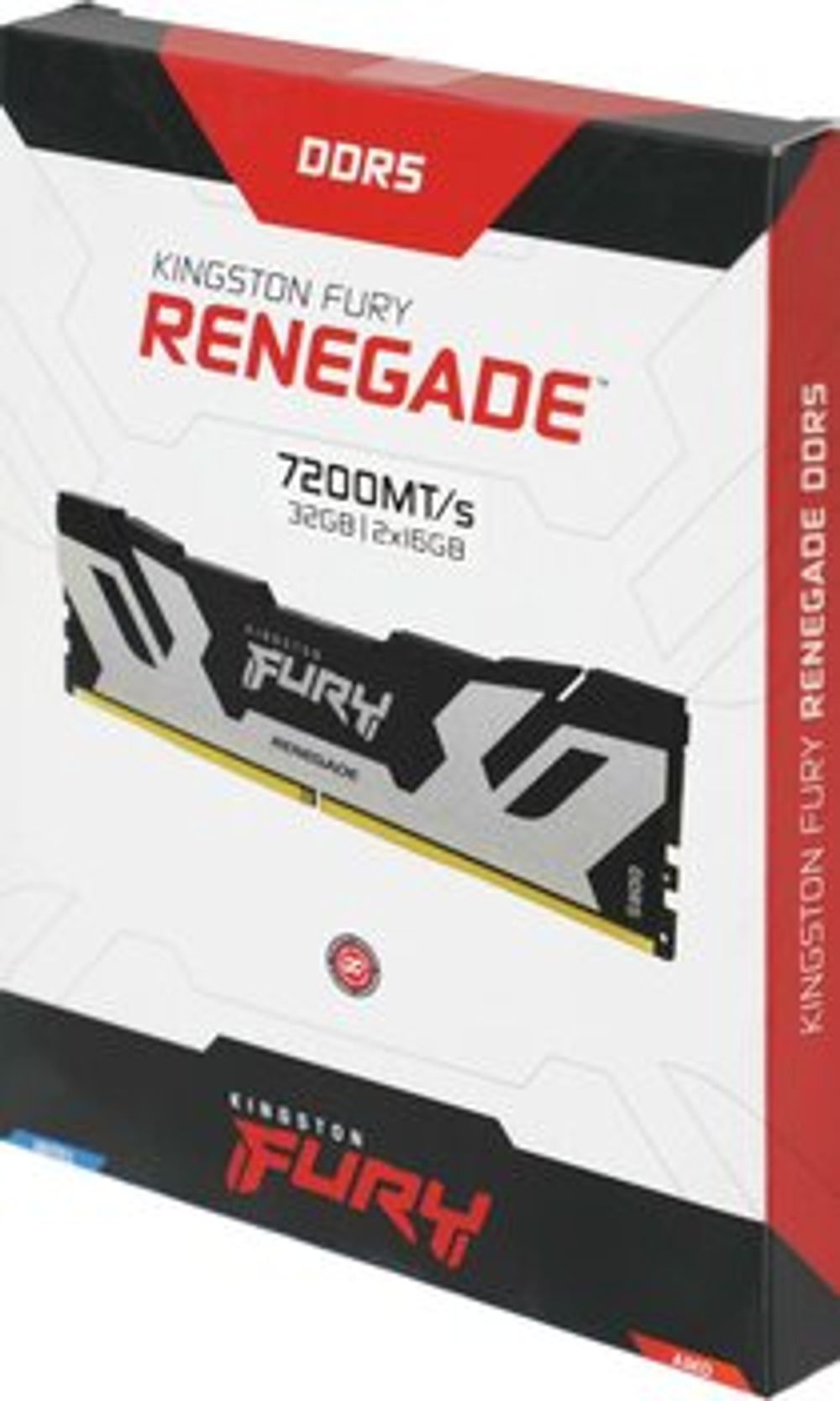 Оперативная память KINGSTON FURY Renegade DDR5 32GB 7200MHz CL38 UDIMM KF572C38RSK2-32